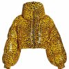 Men * | Dolce&Gabbana Cropped Leopard Print Jacket