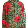 Men * | Dolce&Gabbana Ocelot And Flower Motif Hooded Jacket For Men